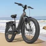 Vélo Tout Terrain Lankeleisi SUV 26" Fat Bike 960Wh avec Capteur Commutable Batterie 48V 20Ah