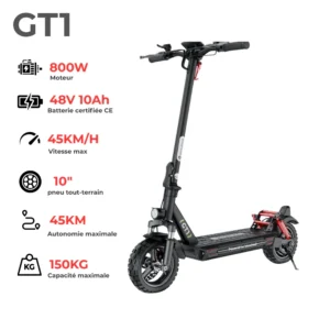 Trottinette électrique isinwheel tout terrain 1200W pour adultes et adolescents