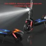 Trottinette électrique isinwheel tout terrain 1200W pour adultes et adolescents – Image 4