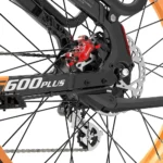 Vélo Tout Terrain Lankeleisi  SUV 26" Fat Bike 960Wh avec Capteur Commutable Batterie 48V 20Ah – Image 8