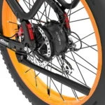 Vélo Tout Terrain Lankeleisi  SUV 26" Fat Bike 960Wh avec Capteur Commutable Batterie 48V 20Ah – Image 10