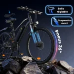 Vélo électrique tout-terrain isinwheel EB3 pour la navette ou le hors-piste – Image 7