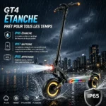 Trottinette électrique GT4 tout-terrain isinwheel à double moteur 2400W – Image 2