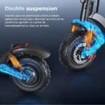Trottinette électrique tout-terrain ISINWHEEL suspension double – Image 3