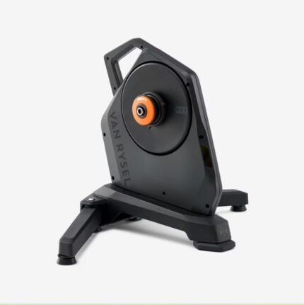 Home trainer VAN RYSEL RCR connecté avec "Zwift Cog and Click"