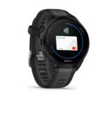 Montre connectée gps de running GARMIN forerunner 165 noir/gris foncé – Image 5
