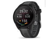 Montre connectée gps de running GARMIN forerunner 165 noir/gris foncé – Image 7