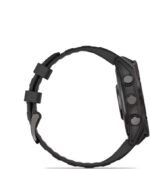 Montre connectée GARMIN AMOLED Sapphire Titane Carbon Gray DLC 47mm Fēnix® 8 noir – Image 3