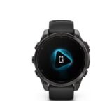 Montre connectée GARMIN AMOLED Sapphire Titane Carbon Gray DLC 47mm Fēnix® 8 noir – Image 9