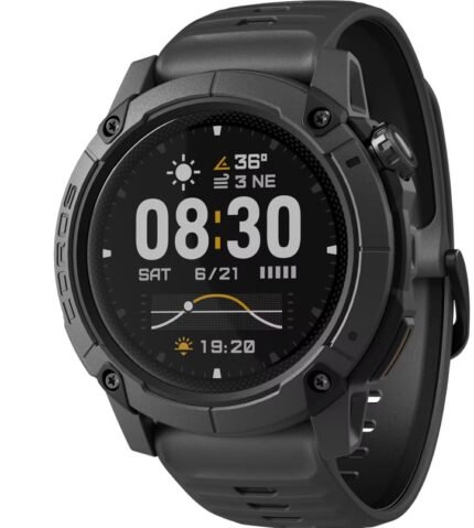 Montre GPS COROS NOMAD Activités Outdoor et Pêche Gris foncé