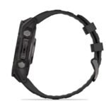 Montre connectée GARMIN AMOLED Sapphire Titane Carbon Gray DLC 47mm, Fēnix 8 noir – Image 8