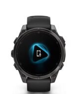 Montre connectée GARMIN AMOLED Sapphire Titane Carbon Gray DLC 47mm, Fēnix 8 noir – Image 9