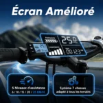 Vélo électrique tout-terrain isinwheel EB3 pour la navette ou le hors-piste – Image 11