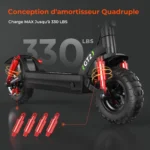 Trottinette électrique isinwheel tout terrain 1200W pour adultes et adolescents – Image 22