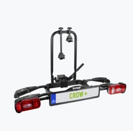 PORTE-VÉLOS 2 VÉLOS BASCULANT SUR ATTELAGE CROW PLUS EUFAB