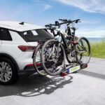 PORTE-VÉLOS 2 VÉLOS PLIABLE ET BASCULANT PREMIUM II - EUFAB – Image 2