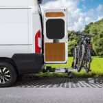 PORTE-VÉLOS 2 VÉLOS SPÉCIAL PORTES BATTANTES FOURGON SD260 SILVER - EUFAB – Image 4