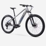 VTT électrique randonnée semi-rigide Stilus Off Road gris clair – Image 3