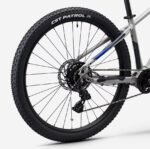 VTT électrique randonnée semi-rigide Stilus Off Road gris clair – Image 6
