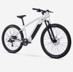 VTT électrique randonnée semi-rigide ROCKRIDER E-EXPL 100 blanc – Image 2