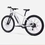 VTT électrique randonnée semi-rigide ROCKRIDER E-EXPL 100 blanc – Image 3