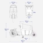 Vélo cargo électrique biporteur famille f900e – Image 9