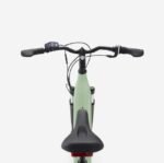 Vélo tout chemin électrique cadre bas E-ACTV 100 vert amande – Image 9