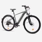 Vélo tout chemin électrique cadre haut ROCKRIDER e-actv 100 gris anthracite – Image 5