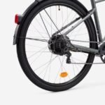 Vélo tout chemin électrique cadre haut ROCKRIDER e-actv 100 gris anthracite – Image 7