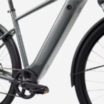 Vélo tout chemin électrique cadre haut ROCKRIDER e-actv 100 gris anthracite – Image 9