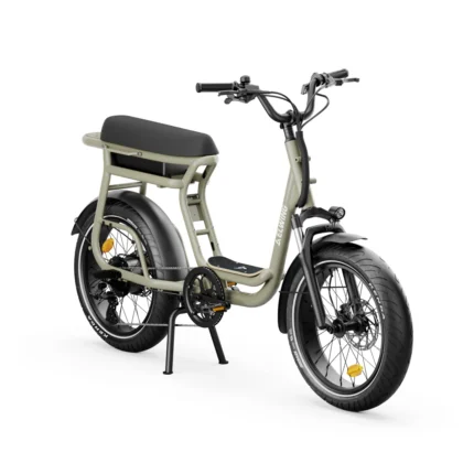 Vélo électrique biplace cargo et Elwing compact YUVY 2