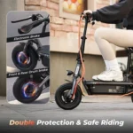 Trottinette Électrique iScooter F3 Avec Siège 1000W – Image 4