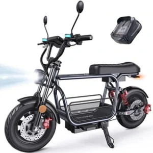 Trottinette électrique iScooter DX5 avec siège-72 km-Quatre vitesses-48V15,6 Ah