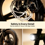 U1/EB1S ISCOOTER pliable vélo électrique 500W – Image 8