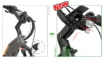 Vélo Tout Terrain Lankeleisi  SUV 26" Fat Bike 960Wh avec Capteur Commutable Batterie 48V 20Ah – Image 22