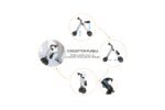 trottinette électrique MATE 4 3 roues pliable 16 kg – Image 21