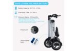 trottinette électrique MATE 4 3 roues pliable 16 kg – Image 25