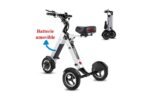 trottinette électrique MATE 4 3 roues pliable 16 kg – Image 4