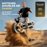 Trottinette électrique GT4 tout-terrain isinwheel à double moteur 2400W – Image 18