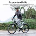 Vélo de Trekking Touroll J1 - Moteur 250 W - Roues 27.5 Pouces - Batterie 15.6Ah – Image 4