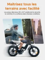 VTT électrique fat bike - ENGWE M1 - Autonomie 170km - Batterie 48V28.6Ah – Image 6