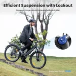 Vélo Électrique Touroll Urbano 3 - Moteur Central 250W - Batterie 36V 13Ah – Image 6