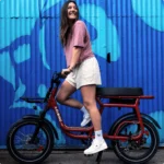 Vélo électrique biplace cargo et Elwing compact YUVY 2 – Image 8