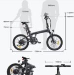 Air 20 S Vélo électrique Pliable ADO EBike Entraînement par Courroie 18.5kg APP – Image 8