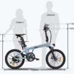 Air 20S Vélo électrique Pliable ADO EBike Entraînement par Courroie 18.5kg APP – Image 7