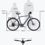 Air 30 Pro Vélo électrique ADO Entraînement par Courroie Moteur Bafang LCD APP – Image 14
