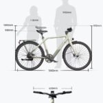 Air 30 Pro Vélo électrique ADO Entraînement par Courroie Moteur Bafang LCD APP – Image 8