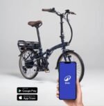 Vélo pliant électrique BTWIN e fold 500 vert – Image 27