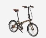 VÉLO PLIANT BTWIN FOLD 560 ALUMINIUM BRUT VERNIS – Image 4