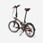 VÉLO PLIANT BTWIN FOLD 560 ALUMINIUM BRUT VERNIS – Image 6